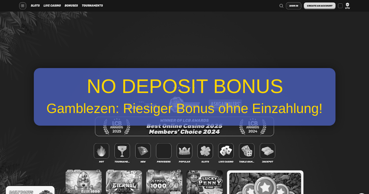 gamblezen no deposit bonus